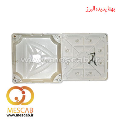 باکس جعبه تقسیم پلاستیکی روکار سهند 13*13 کم باکس CAM BOX